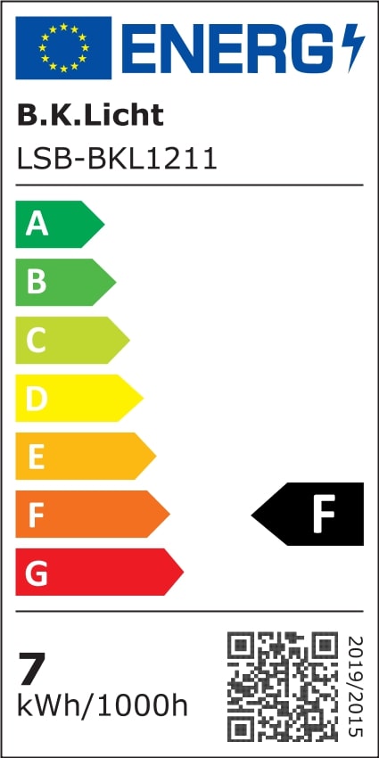 LED Unterbauleuchte Schrank- 150Â° schwenkbar Kueche Werkstatt Weiss  68W Energielabel BKL1212