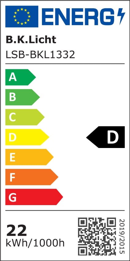 LED Panel 22W ultraflach Deckenleuchte Wohnzimmer indirekt 42x42cm 22W Energielabel BKL1332