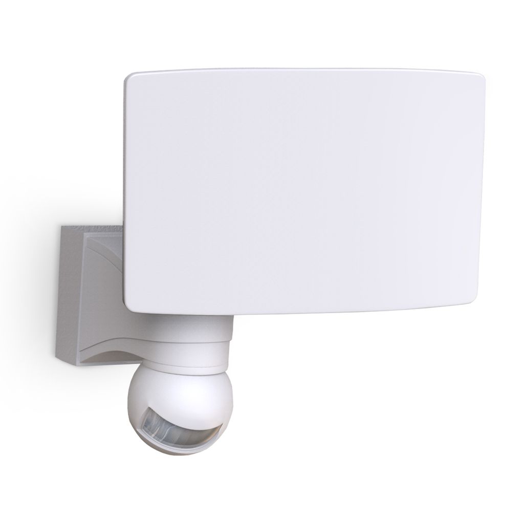 LED AussenleuchteWand-Leuchte Bewegungsmelder 20W Hausbeleuchtung Sensor IP44WEISS 20W Freisteller BKL1290