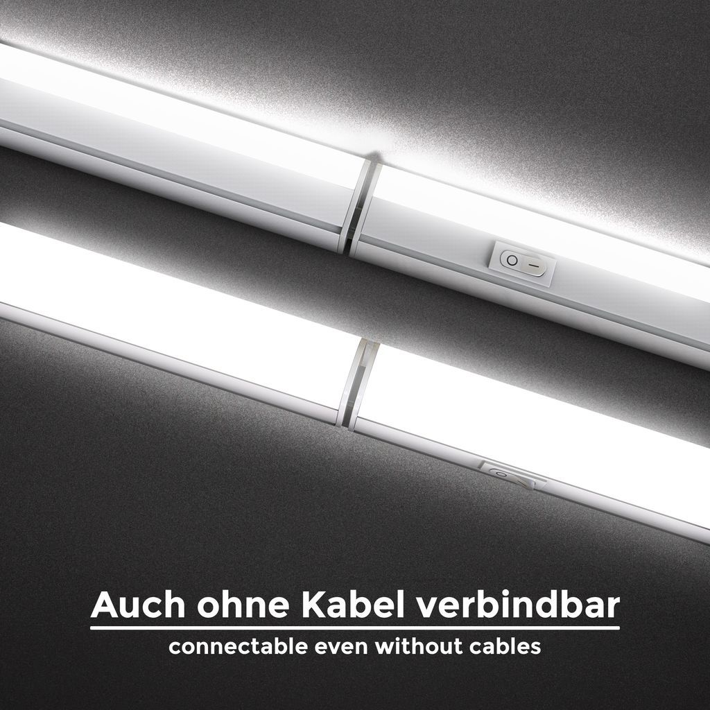 2xLED Unterbauleuchte SET 4W Sternenlichtleiste Kuechenleuchte- Beleuchtung Schrankleuchte 4W Funktion-04  BKL1514