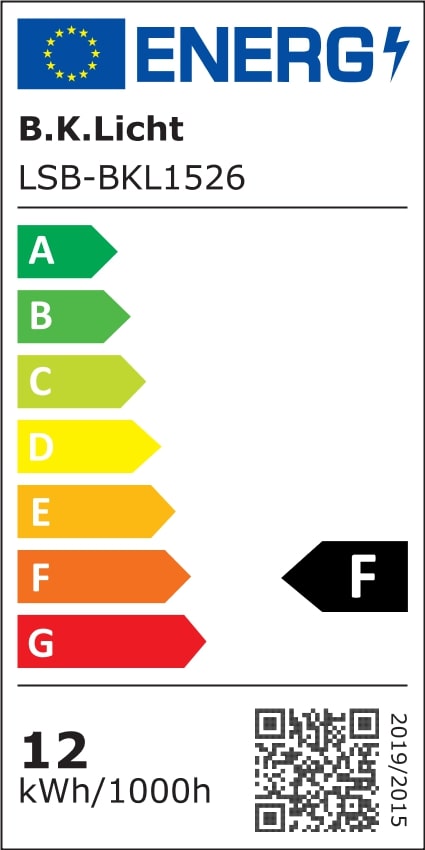 LED BAD Deckenleuchte 12W CCT Farbtemperaturwechsel IP44 Badezimmer 12W Energielabel BKL1526