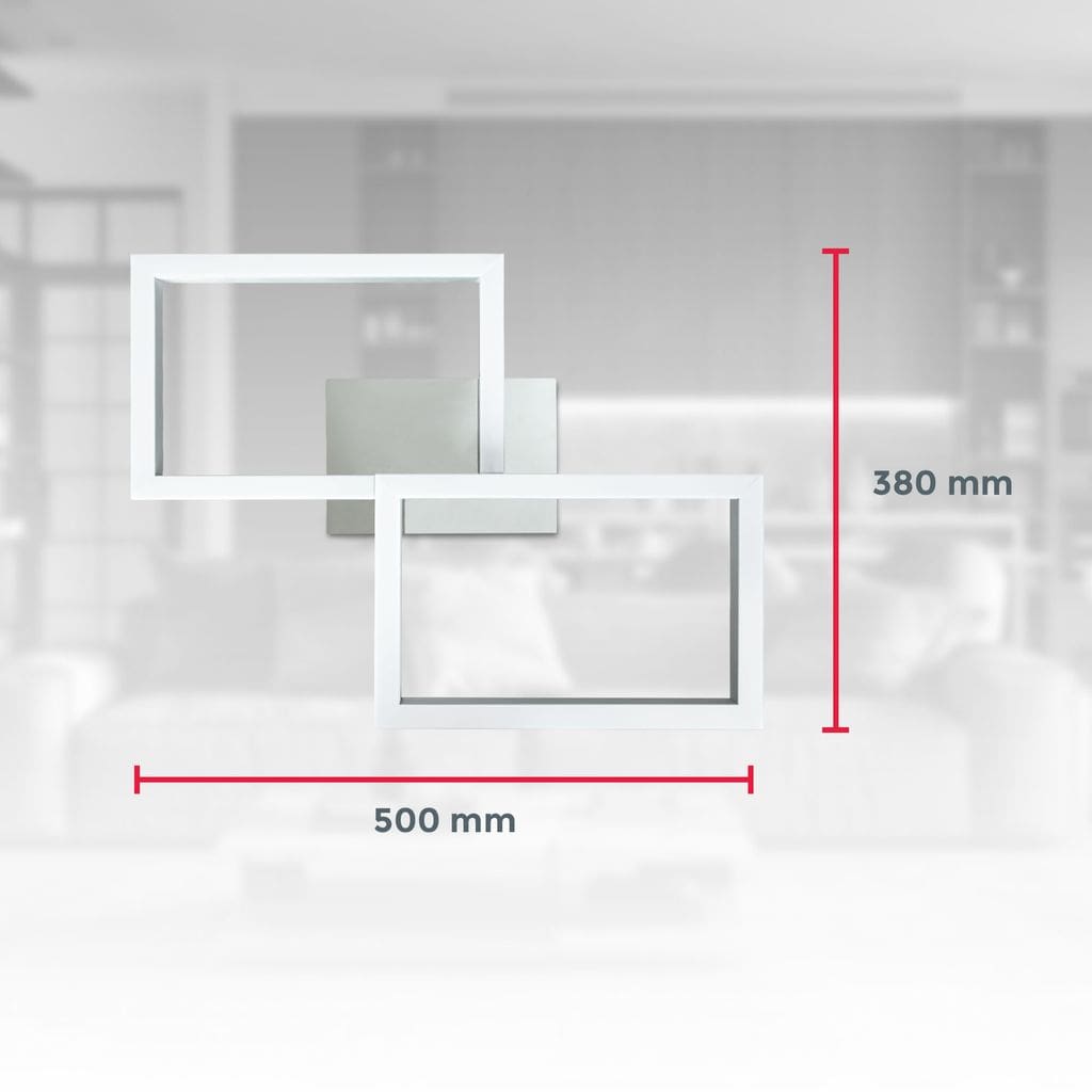 Smart Home Deckenleuchte LED RGB dimmbar CCT  Fernbedienung App 30WWiFi  30W Maße BKL1319