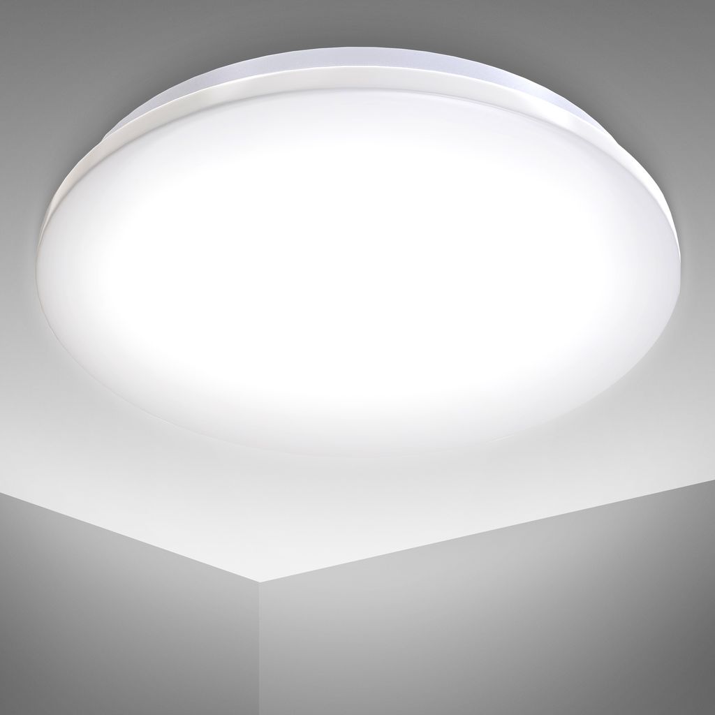 LED 12W Badleuchte IP44 Badezimmer-Leuchte 4000K Deckenleuchte 230V 12W Titelbild-01 BKL1178