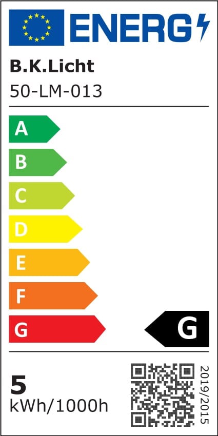 LED Klemm-Leuchte dimmbar  flexibel Tischleuchte- Schwarz 5W B.K.Sternenlicht 400lm Energielabel BKL1079