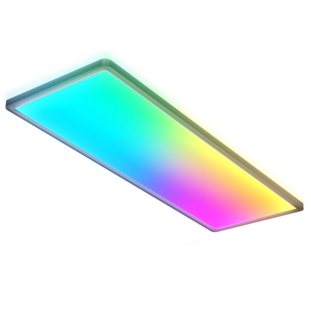 LED Deckenleuchte RGB Dimmbar Panel Farbwechsel indirektes Sternenlicht 22W 22W Freisteller BKL1555