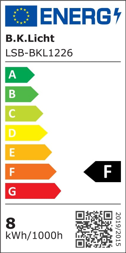 Unterbauleuchte LED 230V 8W Sternenlichtleiste Kueche  Beleuchtung Schrank Leuchte  8W Energielabel BKL1226