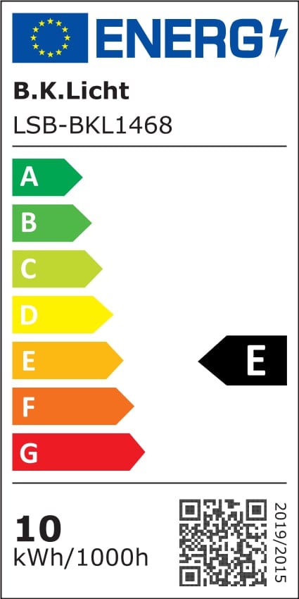 LED Unterbau-Leuchte  10W Kuechenleuchte Aufbau-Strahler Sternenlichtleiste Schrank silber 10W Energielabel BKL1468