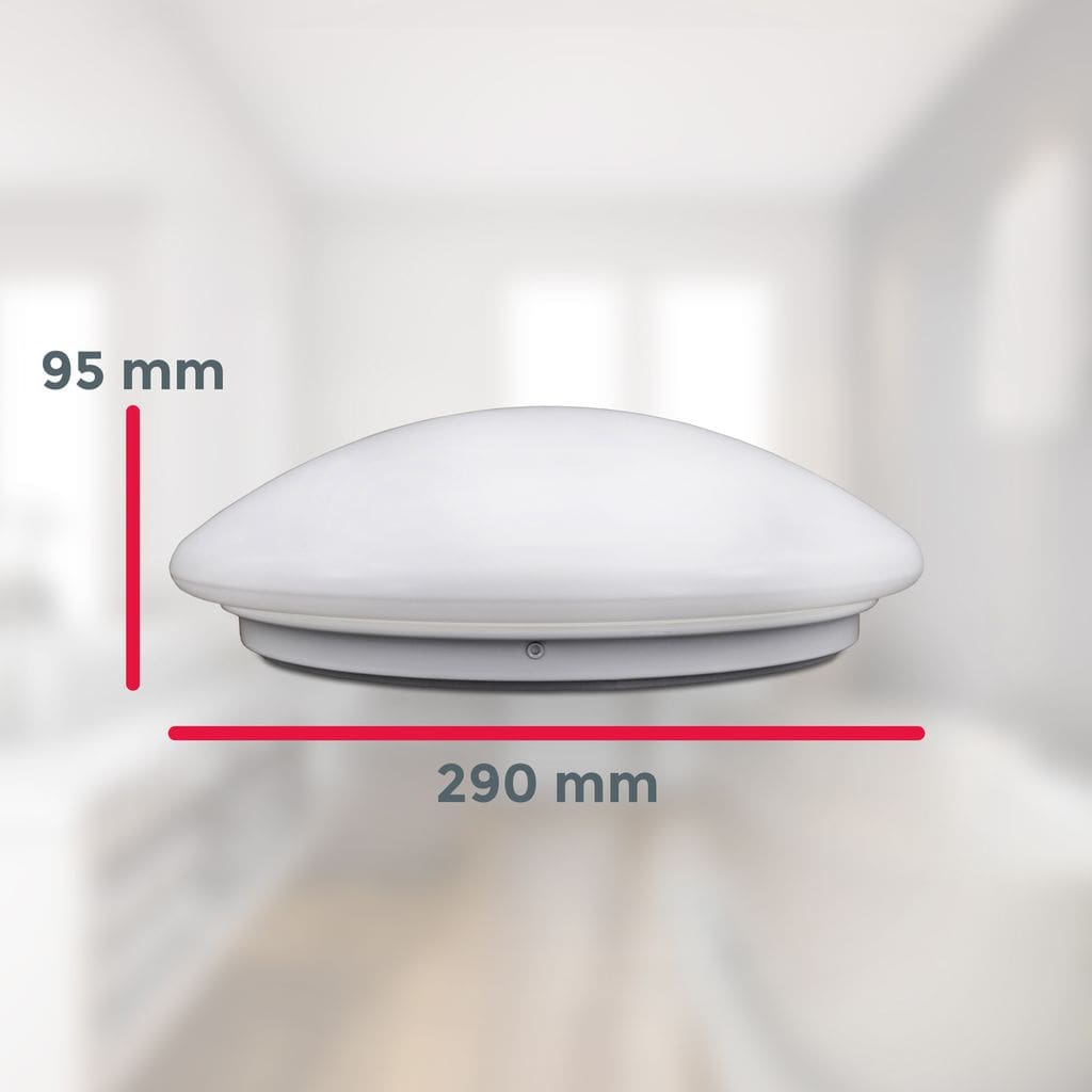 LED Deckenleuchte Bad rund Badezimmer-Leuchte IP44 Schlafzimmer Kueche Flur  125W Maße BKL1084