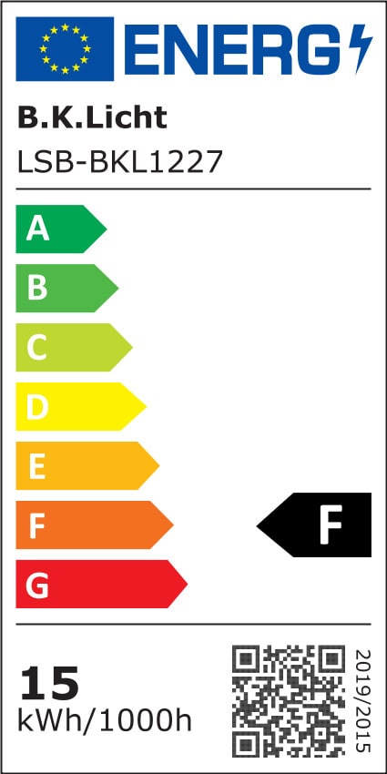 2x Unterbauleuchte LED 15W Sternenlichtleiste Kueche Beleuchtung Schrankleuchte SET 15W Energielabel BKL1513