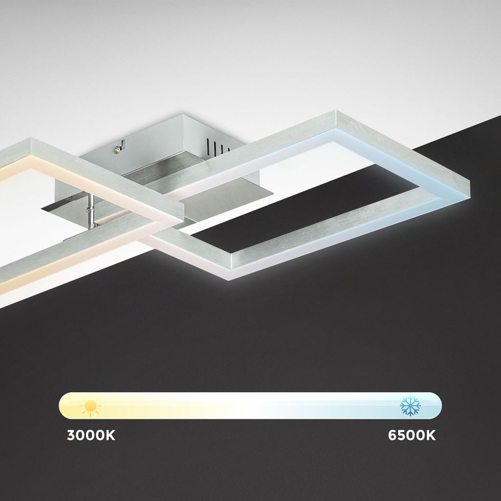 Smart Home Deckenleuchte LED RGB dimmbar CCT  Fernbedienung App 30WWiFi  30W Detail-1 BKL1319