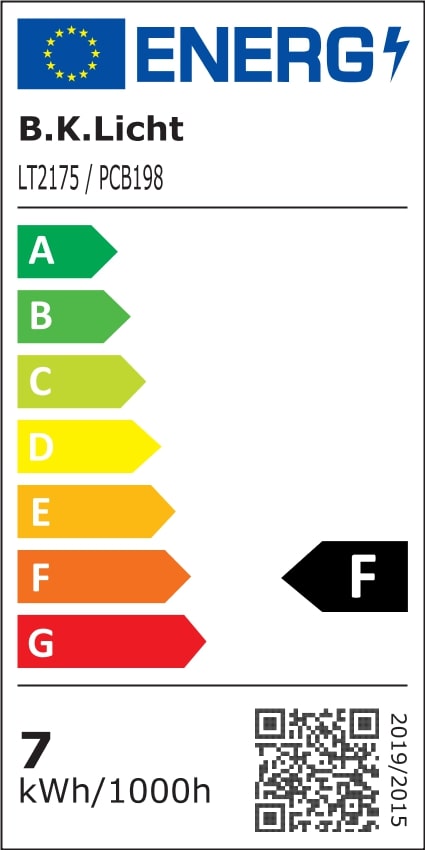 LED Stehleuchte dimmbar CCT Stehleuchte schwenkbar Memory & Touch Funktion Weiss 65W Energielabel BKL1452