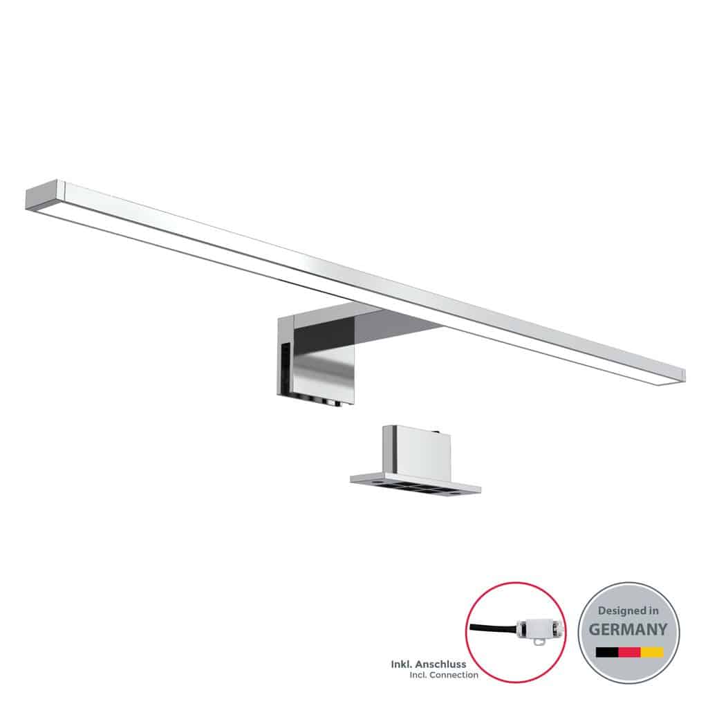 LED Badezimmer Beleuchtung Bad Spiegel-Leuchte Aufbau- IP44 Schminklicht  780lm Titelbild BKL1113