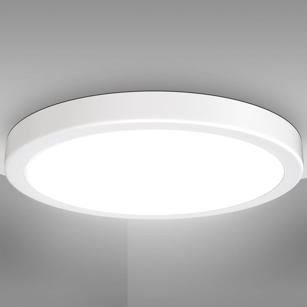 LED Deckenleuchte Weiss Wohnzimmer Flurleuchte 24WWarmweiss IP20 24W Freisteller-02 BKL1538