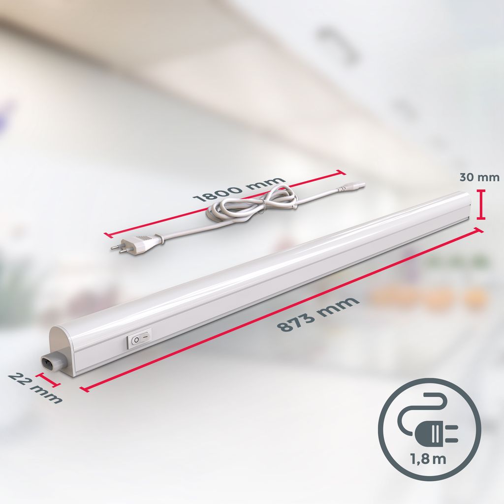 Unterbauleuchte LED 230V 15W Sternenlichtleiste Kueche  Beleuchtung Schrank Leuchte 15W MaßeNEU BKL1227