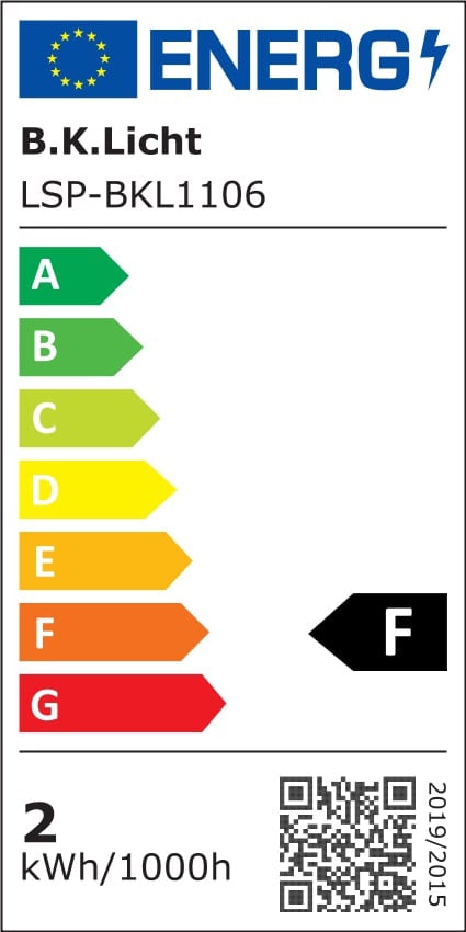 3 LED Unterbau-Leuchten Schrank-Sternenlicht Kuechenleuchte- flach Aufputz-Strahler Spots  54W Energielabel BKL1106