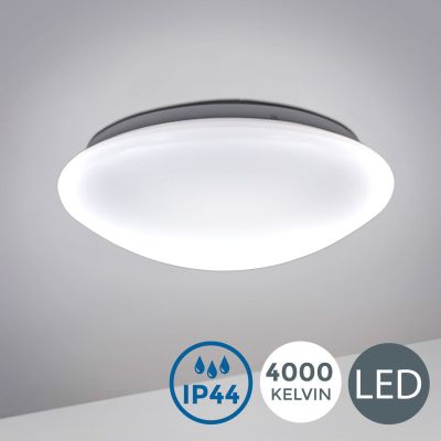 B.K.Licht LED Bad-Deckenleuchte IP44 BKL1084